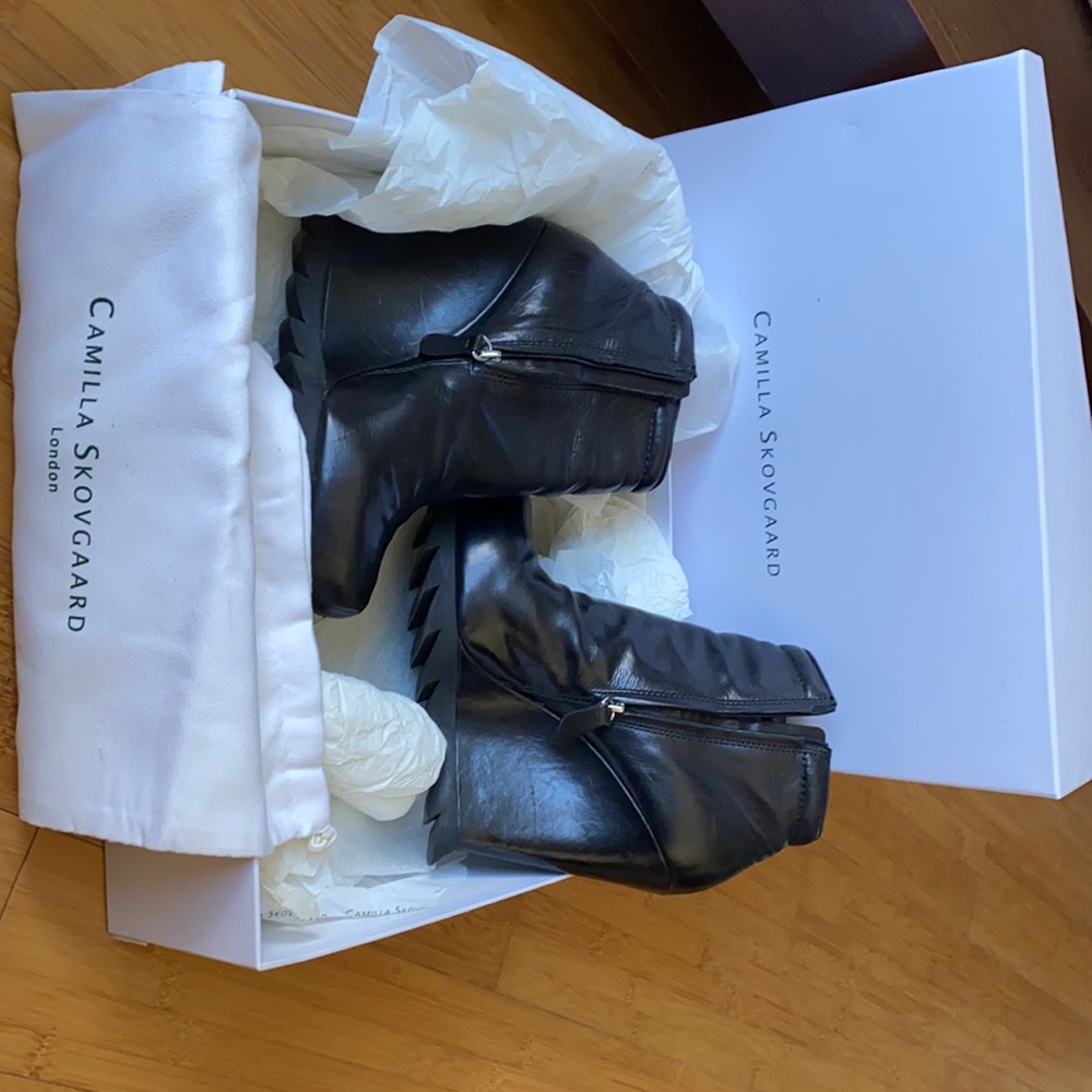 Camilla Skovgaad platform booties